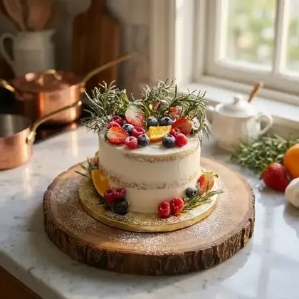 Behind the scenes at Mo Made Patisserie - Monisha crafting artisanal cakes